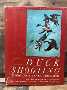 Duck Shooting Along The Atlantic Tidewater (1947) w/Color Plates 3rd Printing - Foto 1 di 7