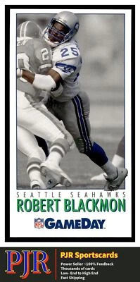 1992 GameDay #90 Robert Blackmon Seattle Seahawks  BUY 4 - 35% OFF - Image 1 of 2