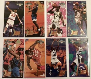 1993-94 Fleer NBA Jam Session Slam Dunk Heroes Complete 8 Card Set Shaquille - Picture 1 of 17