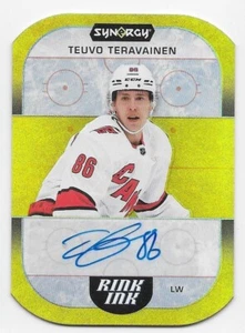 22/23 UPPER DECK SYNERGY RINK INK AUTOGRAPH Teuvo Teravainen #RITT GROUP C - Picture 1 of 1