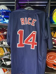 MLB Boston Red Sox Jim Rice #14- Signed Jersey- JSA COA - Picture 1 of 3