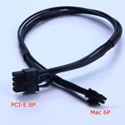 Reliable Power Supply For Mac Pro Mini 6pin to 8pin PCIe Pciexpress Cable