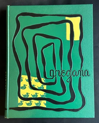 Anuario anual vintage 1953 'Oregana' de la Universidad de Oregón Eugene Bowerman Foto 1 de 4