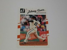 2017 Panini Donruss ** AQUEOUS TEST** #142 Johnny Cueto#D / 49