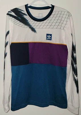 Adidas Rider Approved Skateboarding Biking Long Sleeve Shirt Men's Size XS - Image 1 of 4