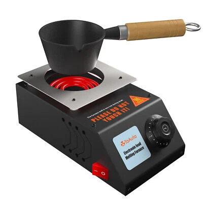 Lead Melting Pot Electric Metal Smelting Furnace for DIY Fishing Weight Mold US - Image 1 of 4