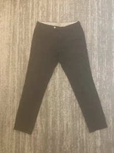 Gant Rugger mens cotton dress pants — 32 x 32 — charcoal gray — check pattern - Picture 1 of 10