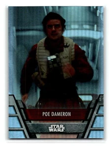 2020 Topps Star Wars Holocron #RES-12 Poe Dameron Silver Foil 202431 - Afbeelding 1 van 2