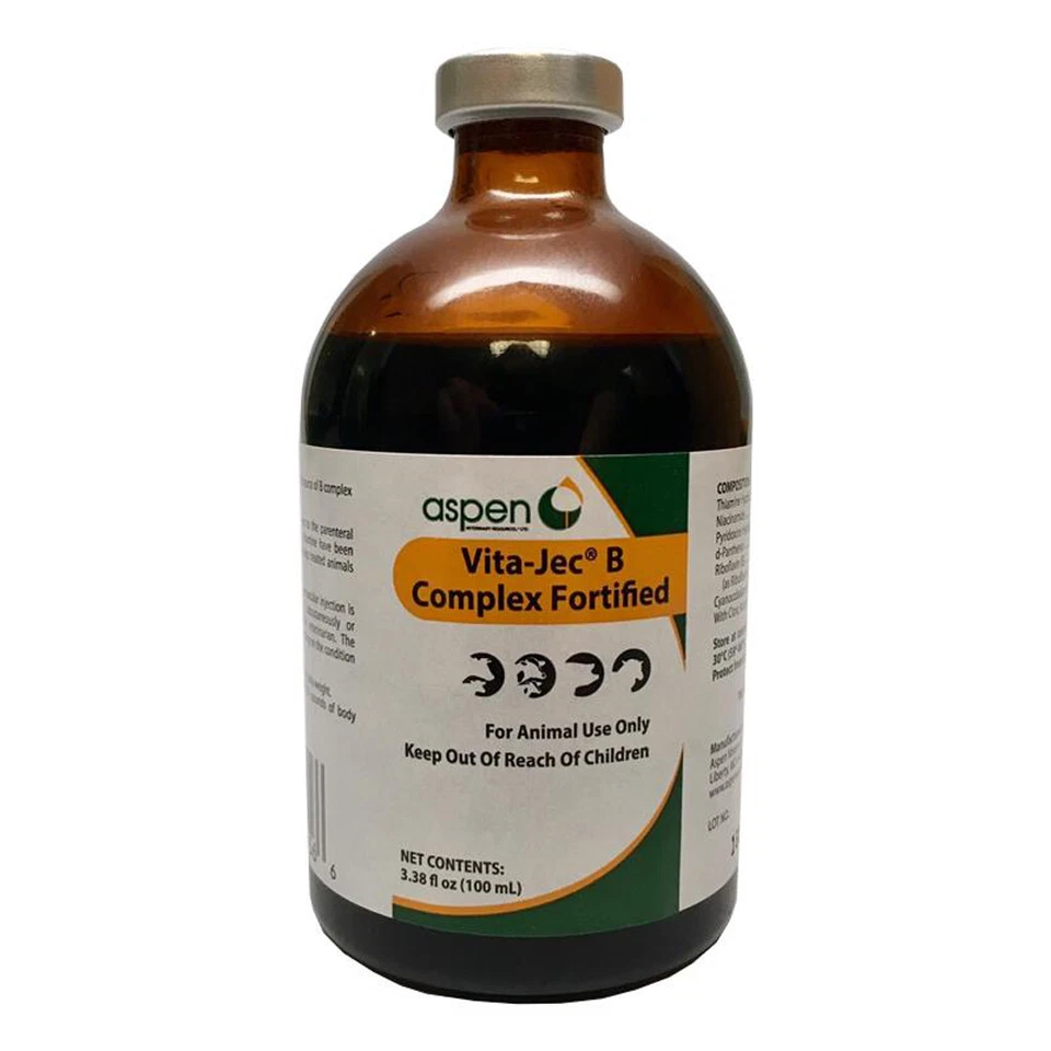 ASPEN Vitamin B Complex Cattle Swine Sheep 100 ml (brands may vary)