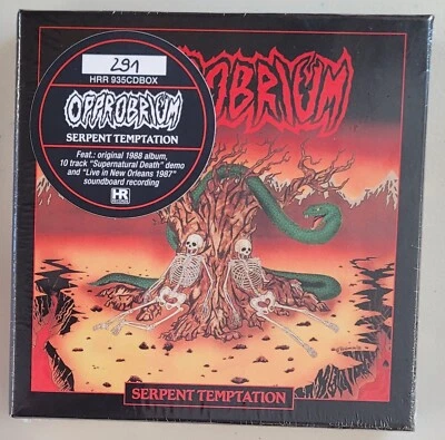 Opprobrium Serpent Temptation Numbered New 3 CD Box Set Thrash Death Metal Foto 1 de 2