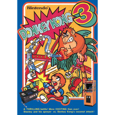 Donkey Kong 3 (DK3) Free play and High Score Save Kit Arcade