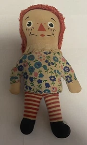 Vintage 6” Knickerbocker Cloth Label Raggedy Ann Doll - Picture 1 of 11
