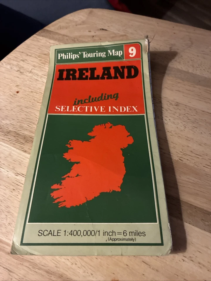 PHILIPS TOURING MAP 9 Ireland cir1979 - Imagen 1 de 1