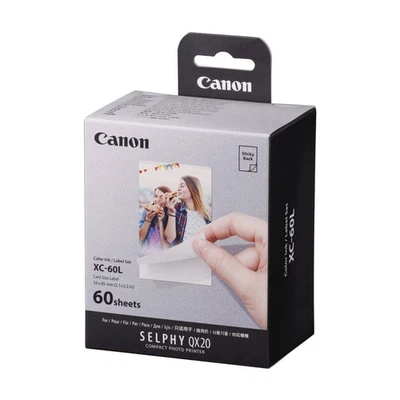 Original Canon XC-60L Ink & Paper Set, 54 x 85 mm - 60 Prints (6756C001) - Image 1 of 2