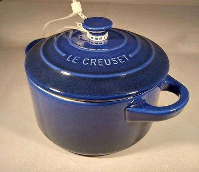 Le Creuset Petite Round Casserole Mini Cocotte 8oz Dutch Oven Second Choix, NEW - Image 1 of 4