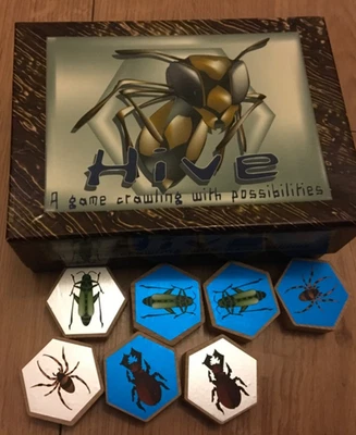 HIVE - Strategy game with tactile pieces  - Award Winning  - 2003 - Image 1 of 4