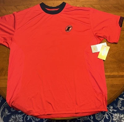 VTG Reebok Allen Iverson Red I3 Logo Embroidered Shirt Mens XXL Dry Play - Image 1 of 4