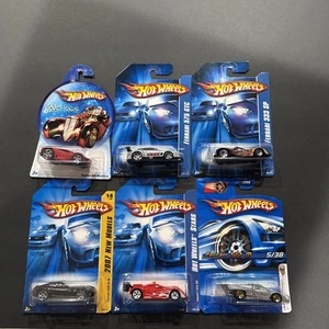 Hot Wheels - Ferrari Set - 360 Modena 575 GTC 333 SP 512 M 599 GTB - Picture 1 of 24
