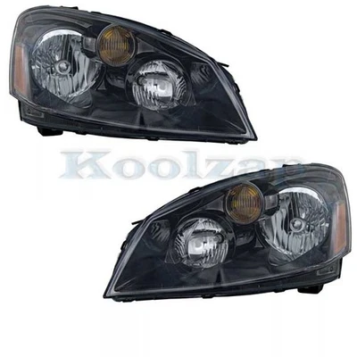 For 05-06 Altima Front Halogen Headlight Headlamp Head Light w/Bulb 2Pc SET PAIR — 第 1/4 张图片