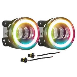 Fendinebbia LED regolabile luminosità design rotondo estetico facile installazi - Picture 1 of 12