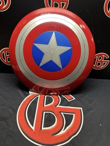 Aaron Judge Signed Marvel Captain America Shield Yankees Auto Fanatics MLB NIB - Picture 1 of 5
