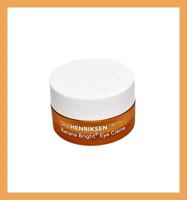 OLE HENRIKSEN 香蕉亮眼霜 0.1 液量盎司 3 毫升迷你试用尺寸新品 — 第 1/4 张图片