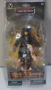 Captain Jack Sparrow Pirates of The Caribbean Dead Man's Chest Action Figure - Picture 1 of 10