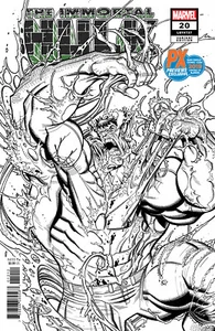 Cómics exclusivos de variante Immortal Hulk #20 2019 SDCC (bolso y embarcado) - Imagen 1 de 1