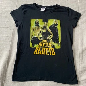 Vintage T-Shirt THE DEVIL’S REJECTS Women’s Large Baby T ROB ZOMBIE MOVIE Promo - Picture 1 of 11