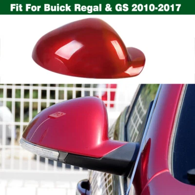 Cubierta de espejo retrovisor derecho rojo carcasa tapa carcasa para Buick Regal y GS 2010-2017 Foto 1 de 4