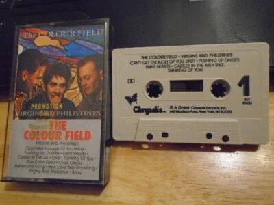RARE OOP PROMO Colourfield CASSETTE TAPE Virgins ECHO & BUNNYMEN fun boy three ! - Image 1 of 2