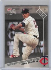2017 Topps Now #160 Jose Berrios Minnesota Twins
