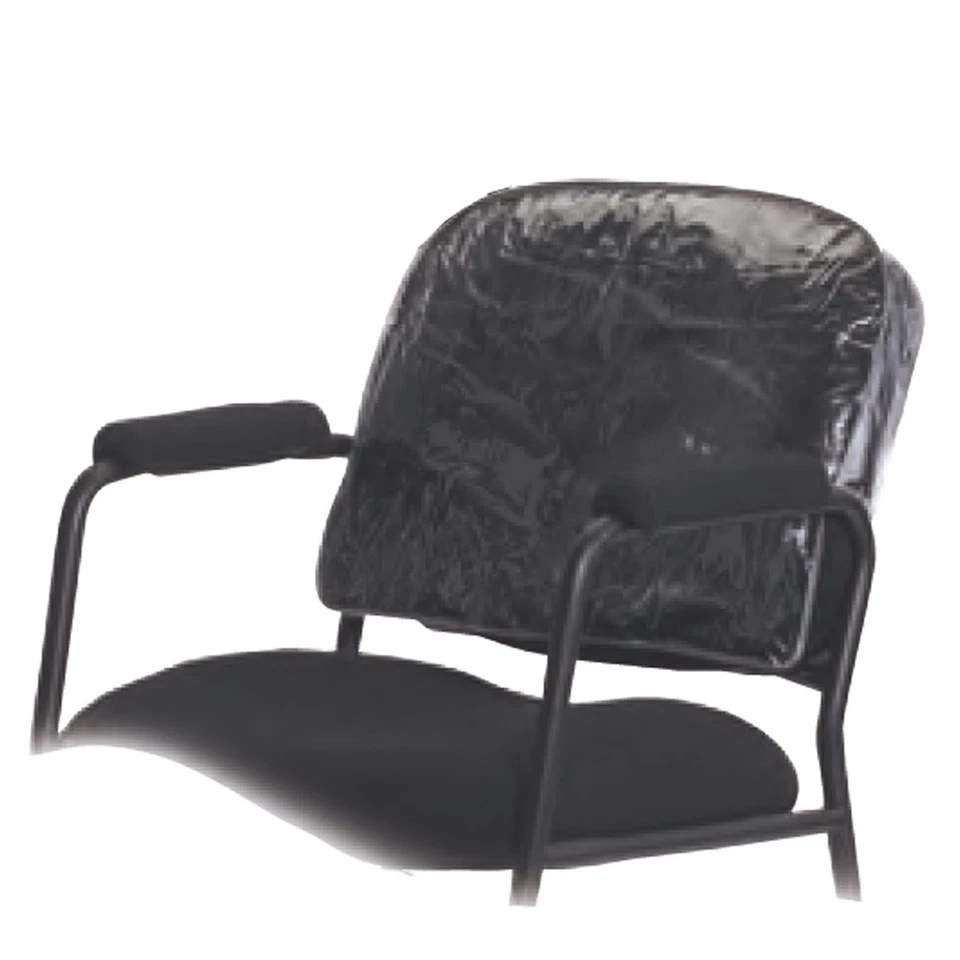 PC-12271 BARBER SALON BEAUTY MARIANNA CLEAR ROUND CHAIR BACK REPLACEMENT COVER - Image 1 of 1