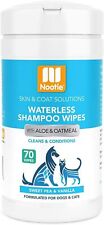 Nootie Waterless Shampoo Wipes For Dogs & Cats-Long Lasting Fragrances-Sold In O