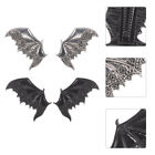  2 Pairs Zinc Alloy Bat Hairpin Accessories Accessory for Girls