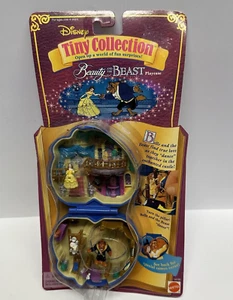 Vintage Polly Pocket BEAUTY & The BEAST kompaktes Spielset NEU Neu im Karton Disney - Bild 1 von 10