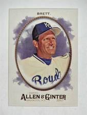 2017 Topps Allen and Ginter #252 George Brett - NM-MT