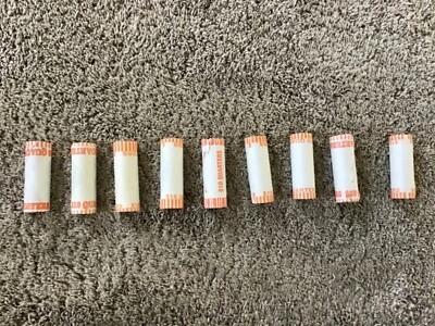 9 Uncirculated State Quarter Rolls, 9 different statesNY RI NC SC KY MD VT TN MA - Image 1 of 3