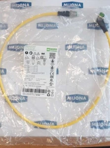 Murr Elektronik 7000 40141 0250060 M12 MALE 0° M12 FEMALE 90° 125V AC DC 4A 0,6M - Bild 1 von 6