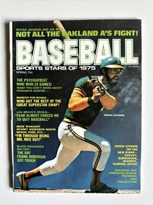 Baseball Sports Stars of 1975 - Reggie Jackson Oakland A’s - Picture 1 of 9