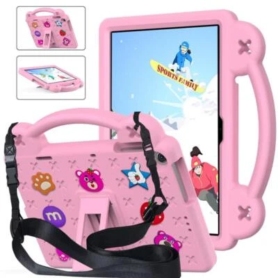 Kids Case Huawei MatePad T10 T10S Honor Pad X8 X8 Lite Strap Stand Handle Cover - Image 1 of 4