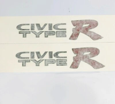 Genuine HONDA CIVIC EK9 TYPE-R Side Fender Decal Sticker 75773-S03-Z00ZA ×2 - Image 1 of 4