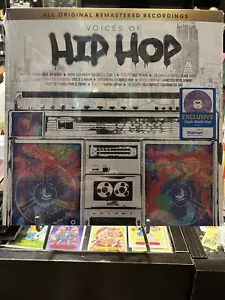 Voices Of HIP HOP LP 10 Classic Hits NEW W/hype Purple Marble Vinyl Dr Dre Boyz - Picture 1 of 3