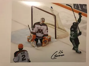 Foto firmada 8x10 SIOUX de Dakota Fighting Hawks Cole Smith - Imagen 1 de 1