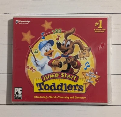 JumpStart Toddlers (2007 Knowledge Adventure CD-ROM) Educational - New Sealed - Image 1 of 4
