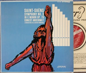 Ansermet. Saint-Saëns (Symphony 3). London CS 6331 wb. NM - Picture 1 of 2