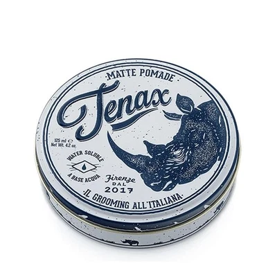 Tenax Matte Pomade - fester Halt, natürlicher Look wasserbasiert 125ml