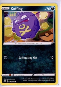 Koffing 112/192 Swsh02: Rebel Clash Regular - Picture 1 of 2