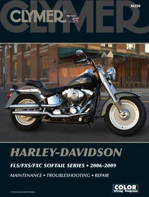 Harley-Davidson Softail Series 2006-2009 FLX/FXC CLYMER MANUAL HD Foto 1 de 2