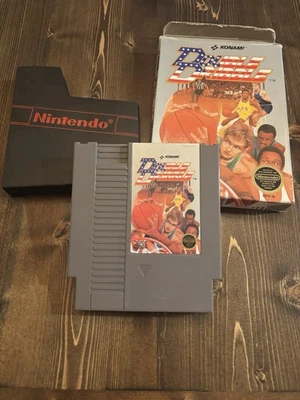 Double Dribble Nintendo NES 1987 Cleaned, Tested, Working And With Original Box - Image 1 of 4